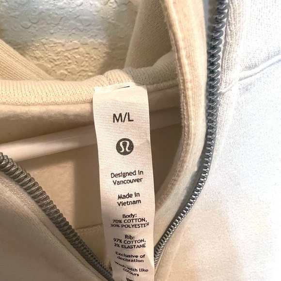 Lululemon Scuba Oversized Half Zip - Picture 4 of 5